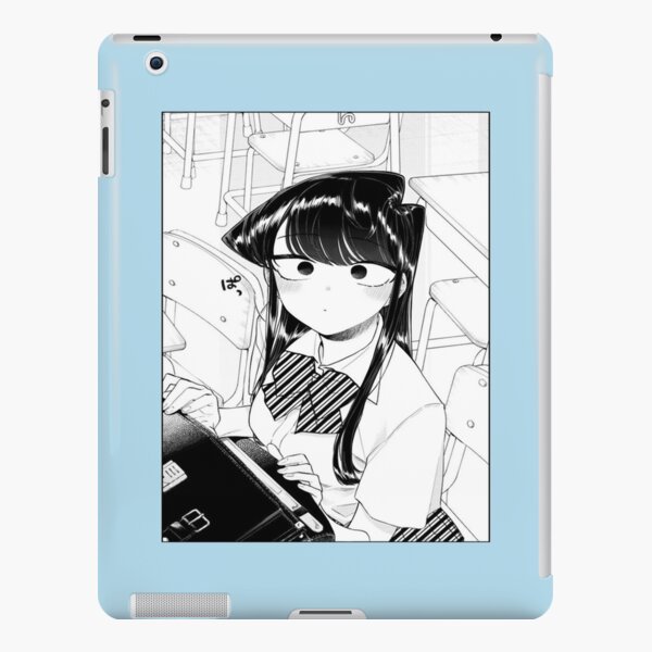 komi san can't communicate manga komi cat blush! iPad Case & Skin for Sale  by mushopea