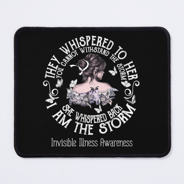 Item preview, Women Invisible Illness Warrior I Am The Storm designed and sold by Grooffos.