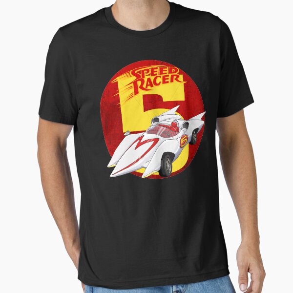 Tシャツ・カットソー Speed Racer Short Sleeve T Shirt (2color) Speed Racer Casual Cotton Men's Basic Short Sleeve T-Shirt