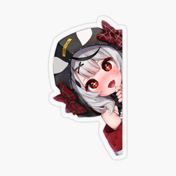 Item preview, Sakamata Chloe corner peeker - HoloX Hololive designed and sold by BigKusa.