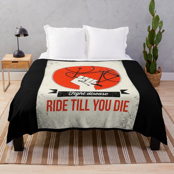 Item preview, Fight disease ride till you die cycling designed and sold by SimonsonNuala.