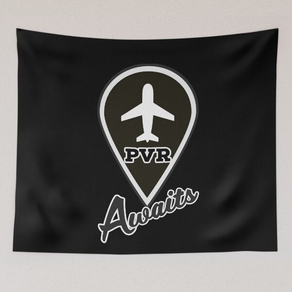 Item preview, Puerto Vallarta, Mexico, PVR, PVR Awaits, PV, Vallarta, Jalisco, Mexico  designed and sold by RisingFrequency.