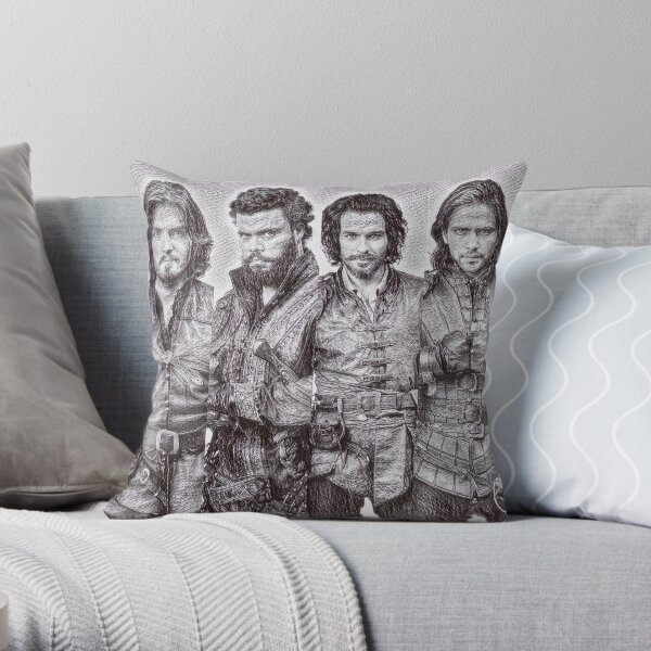 All For One Throw Pillow
