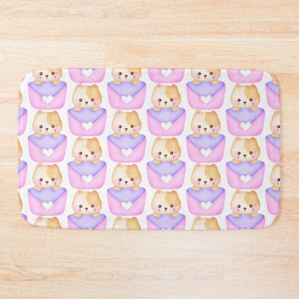 Item preview, Cute Cat Kitty Kitten With Envelope Pink Purple designed and sold by Simplyy  Unique.
