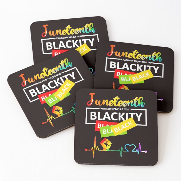 Item preview, Juneteenth Blackity Heartbeat Black History African America  designed and sold by BrianWilburn.