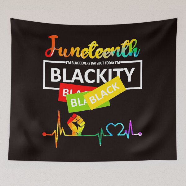 Item preview, Juneteenth Blackity Heartbeat Black History African America  designed and sold by BrianWilburn.
