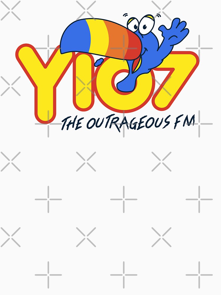 Thumbnail 7 of 7, Essential T-Shirt, Y107 Nashville | Defunct Nashville Radio Station | Y107 Shirts, Y107 Stickers, Y107 Masks designed and sold by 90s-Mall.
