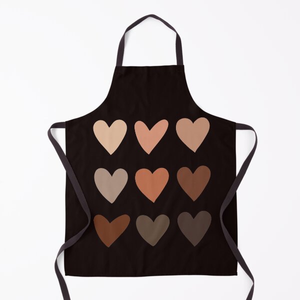 Item preview, Melanin Skin Tone Hearts Black History Pride designed and sold by BrianWilburn.