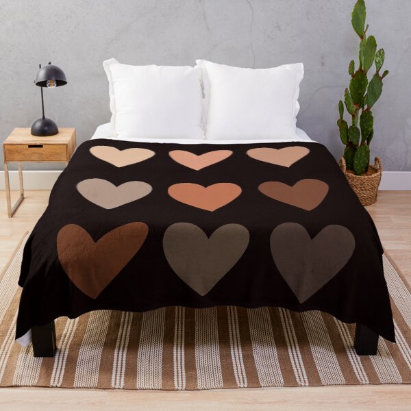 Item preview, Melanin Skin Tone Hearts Black History Pride designed and sold by BrianWilburn.