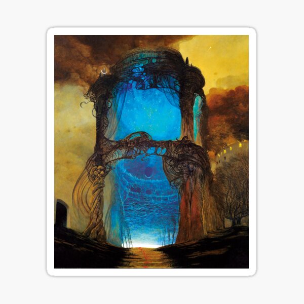 Item preview, Untitled [Entrance For Another World], by Beksinski designed and sold by ForgottenGarden.