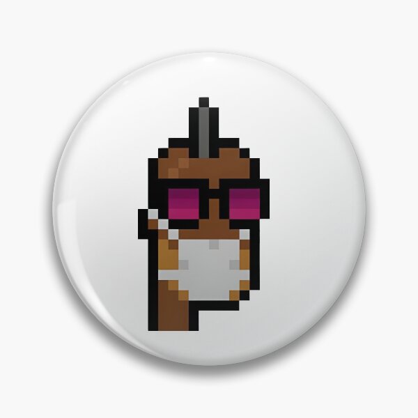 Item preview, CryptoPunk #1393 Facial mask Virus COVID-19 NFT designed and sold by PetTotem.