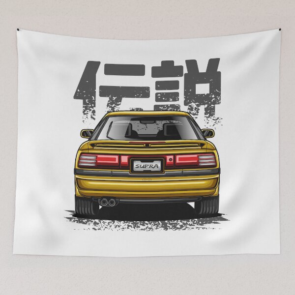 Item preview, JDM Legend Supra MK-3 (Yellow Canary) designed and sold by JioojiProject.