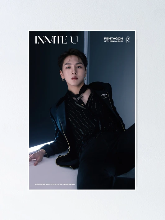 PENTAGON WE L:VE キノ グッズ ポスター PENTAGON Kino IN:VITE U