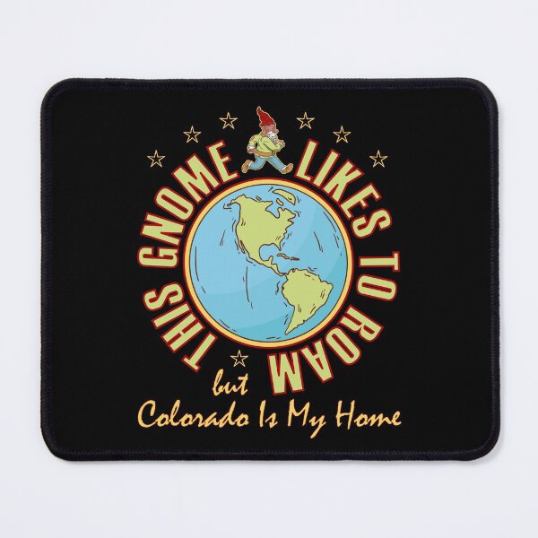 Item preview, Colorado Traveler Gnome Likes to Roam designed and sold by artfulnotebook.