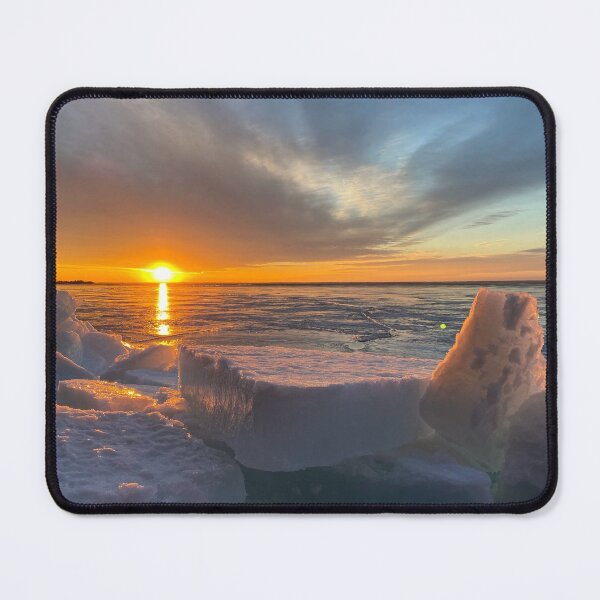 Item preview, Huge pieces of ice and a sunset designed and sold by ClarissaFlora.
