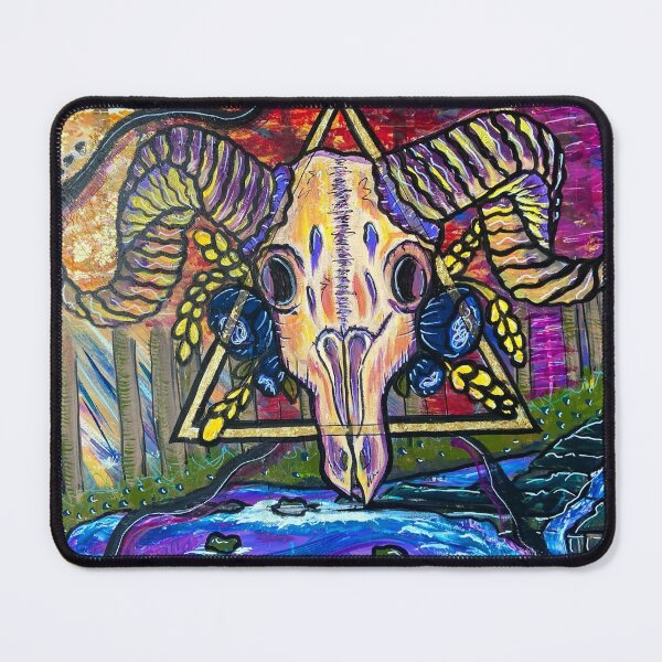 Item preview, Ram skull designed and sold by CharlotteArt-.