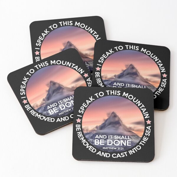 Item preview, I speak to this mountain: be removed and cast into the sea and it shall be done designed and sold by Warih.