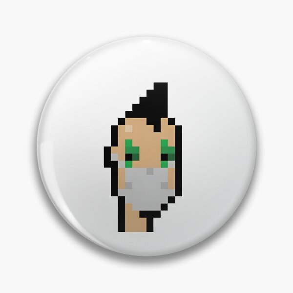 Item preview, CryptoPunk #1520 Facial mask Virus COVID-19 NFT female designed and sold by PetTotem.