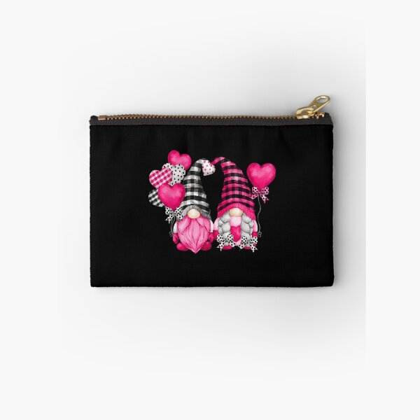 Item preview, Valentines Day Gnome - Pink Buffalo Plaid And Heart Balloons designed and sold by RobertJason.