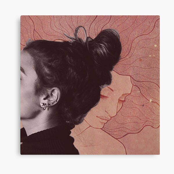 Wishing Woman Canvas Print
