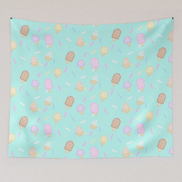 Item preview, Ice Cream Pattern Tiffany  designed and sold by Mizzfiend.