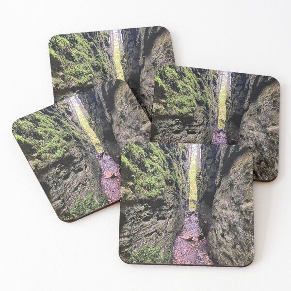 Item preview, A rocky crevice along the Bruce Trail designed and sold by ClarissaFlora.