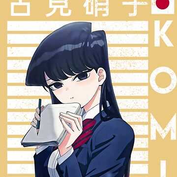 komi san can't communicate manga komi cat blush! iPad Case & Skin for Sale  by mushopea