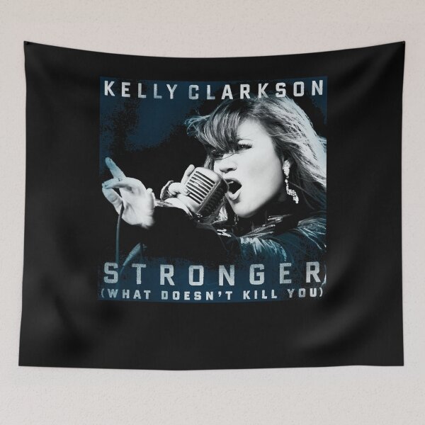 Item preview, KELLY-CLARKSON STRONGER shirt designed and sold by Tammybotham.
