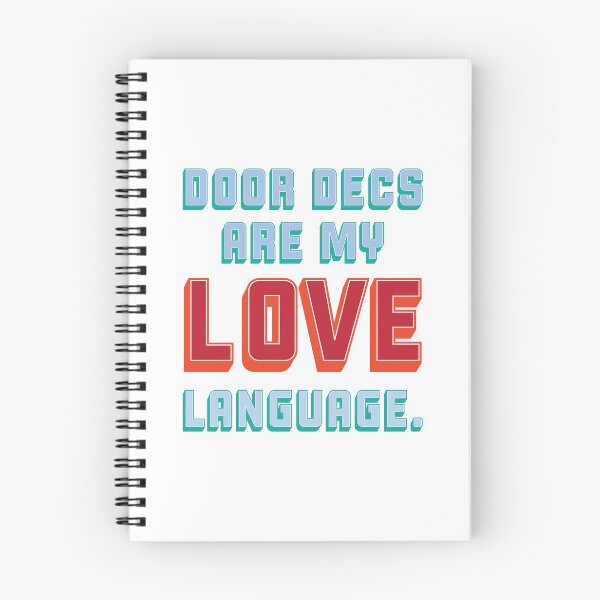 Item preview, Door Decs Are My Love Language designed and sold by LundyLab.