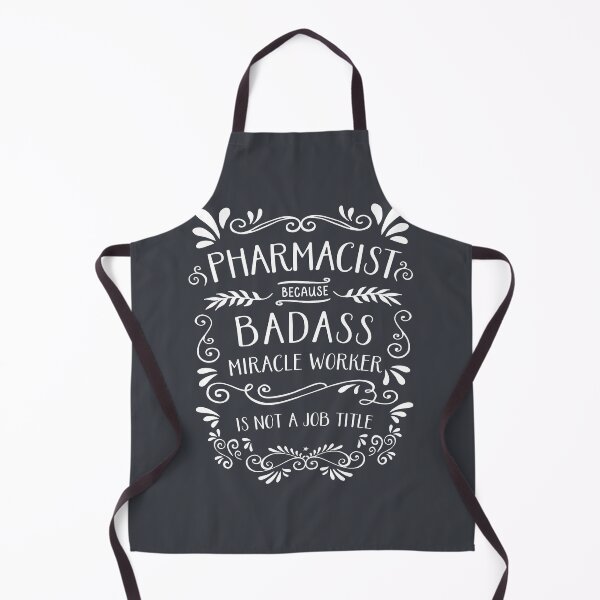 Item preview, Pharmacist Because Badass Miracle Worker Is Not A Job Title Funny Quotes designed and sold by cation-studio.