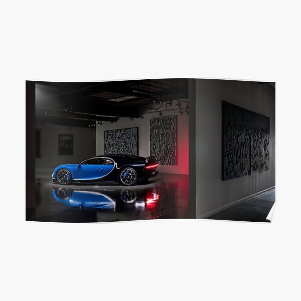 Bugatti Chiron Poster
