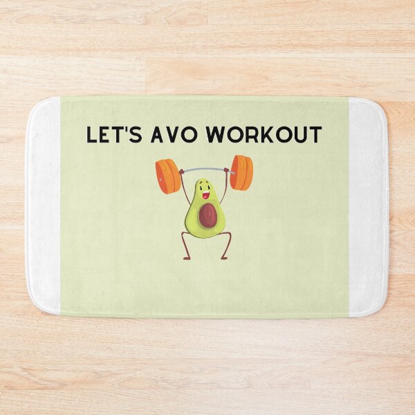 Item preview, Let's Avo workout - barbell 1 designed and sold by rgsblo.