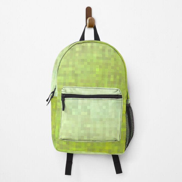 Item preview, graphic design geometric pixel square pattern abstract in green designed and sold by Mrvell.