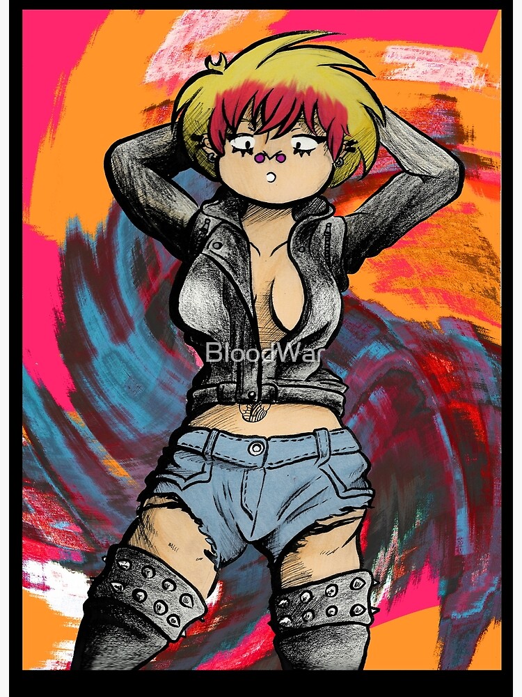"Nikki, Open Jacket" Poster for Sale by BloodWar | Redbubble