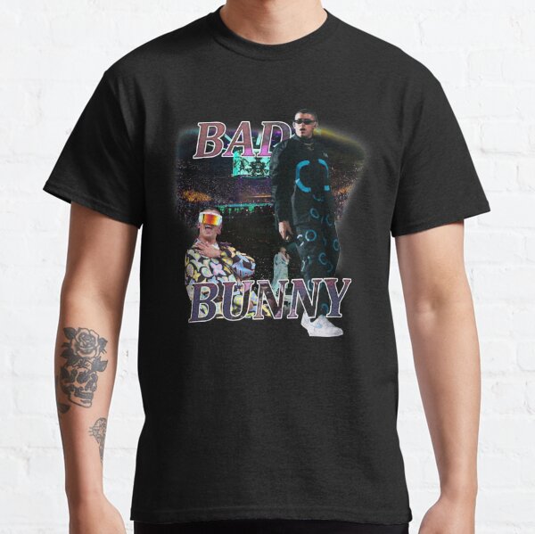 Hip Hop Rapper Bad Bunny Baseball T-shirt Women/Men Fashion Summer