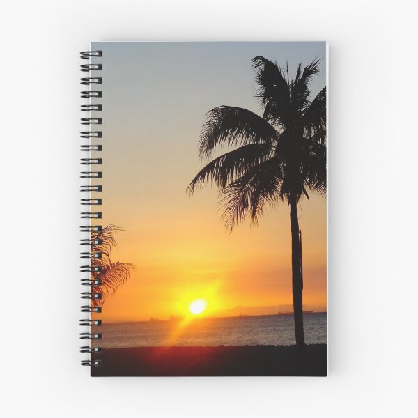 Item preview, Palm Tree On The Beach - Tropical Palm Tree Sunset designed and sold by Delandor.