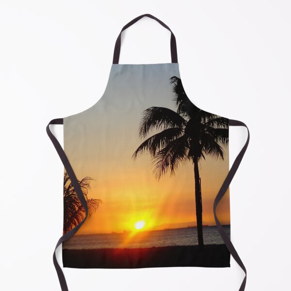 Item preview, Palm Tree On The Beach - Tropical Palm Tree Sunset designed and sold by Delandor.