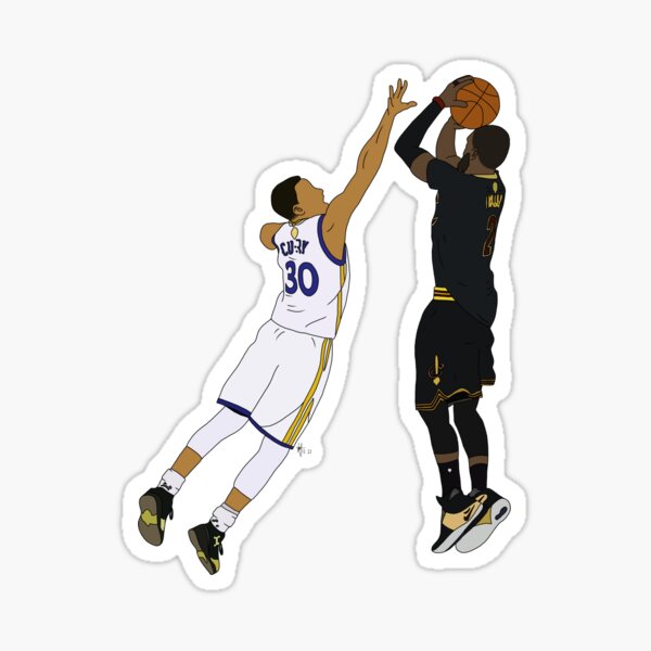 Item preview, Kyrie Irving erschossen auf Steph Curry designed and sold by kerylousey.