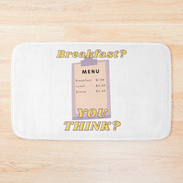 Item preview, My Cousin Vinny Breakfast Menu designed and sold by mschubbybunny.