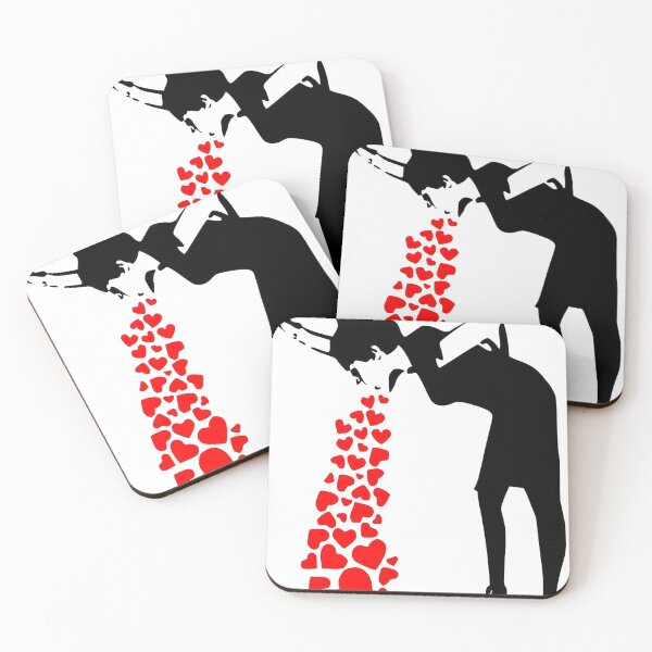 Item preview, Love Sick Banksy stencil designed and sold by gtcdesign.