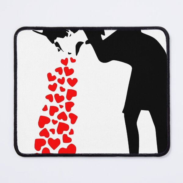 Item preview, Love Sick Banksy stencil designed and sold by gtcdesign.