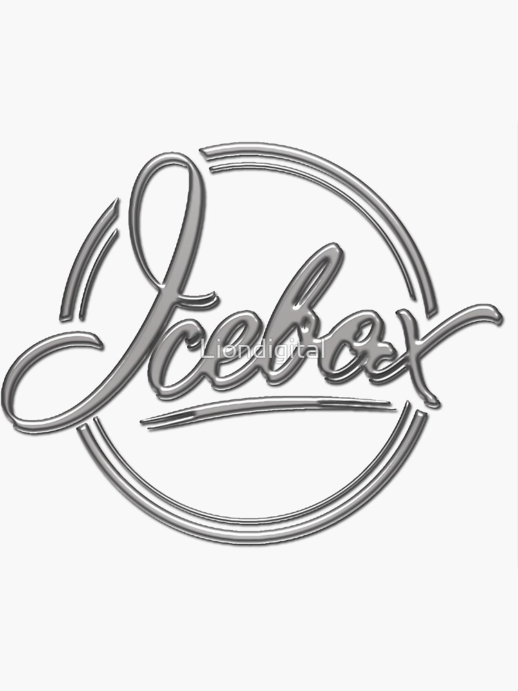 "Icebox Edition" Sticker by Liondigital Redbubble