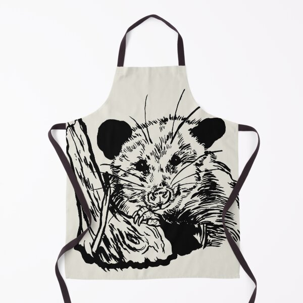 Item preview, Peering Possum in Black designed and sold by yodelbat.