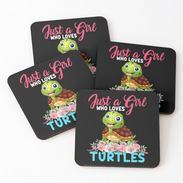 Item preview, Just A Girl Who Loves Turtles Floral Flower designed and sold by richardmatthew.
