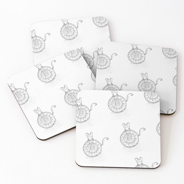 Item preview, Mooncake Mouse Pattern designed and sold by Wolf's Art.