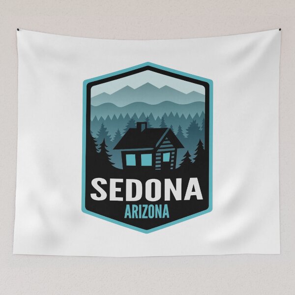 Item preview, Sedona Arizona Mountain Town Cabin designed and sold by HalpinDesign.