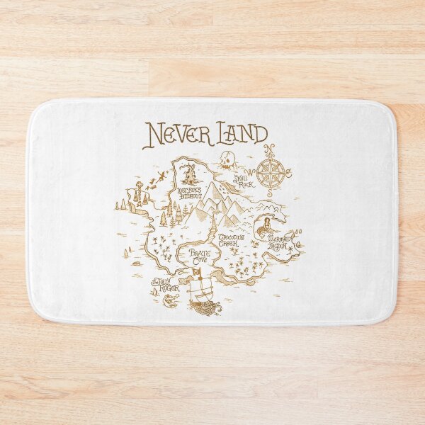 Item preview, Never Land Map  designed and sold by HostetlerRonald.