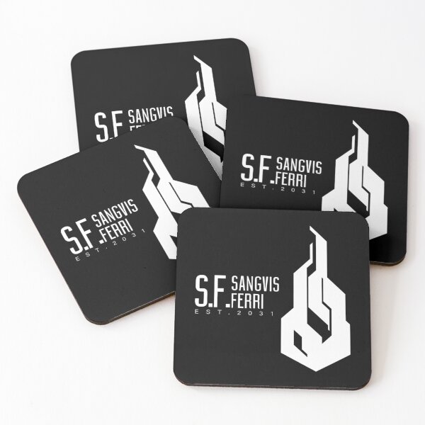 Item preview, Sangvis Ferri insignia - white with text   designed and sold by FEICorp.