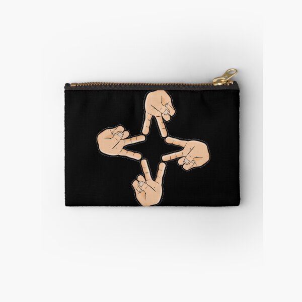 Item preview, HANDS MAKING A PEACE SIGN STAR SHAPE designed and sold by MrCreativeArts.