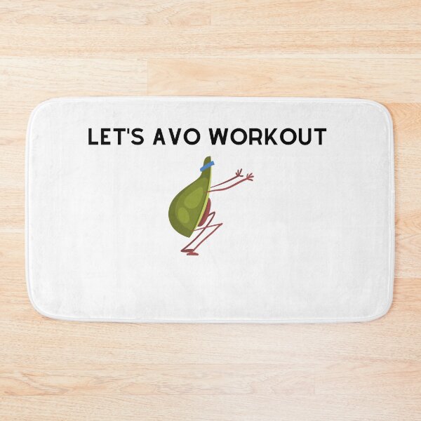 Item preview, Let's Avo workout - air squat designed and sold by rgsblo.